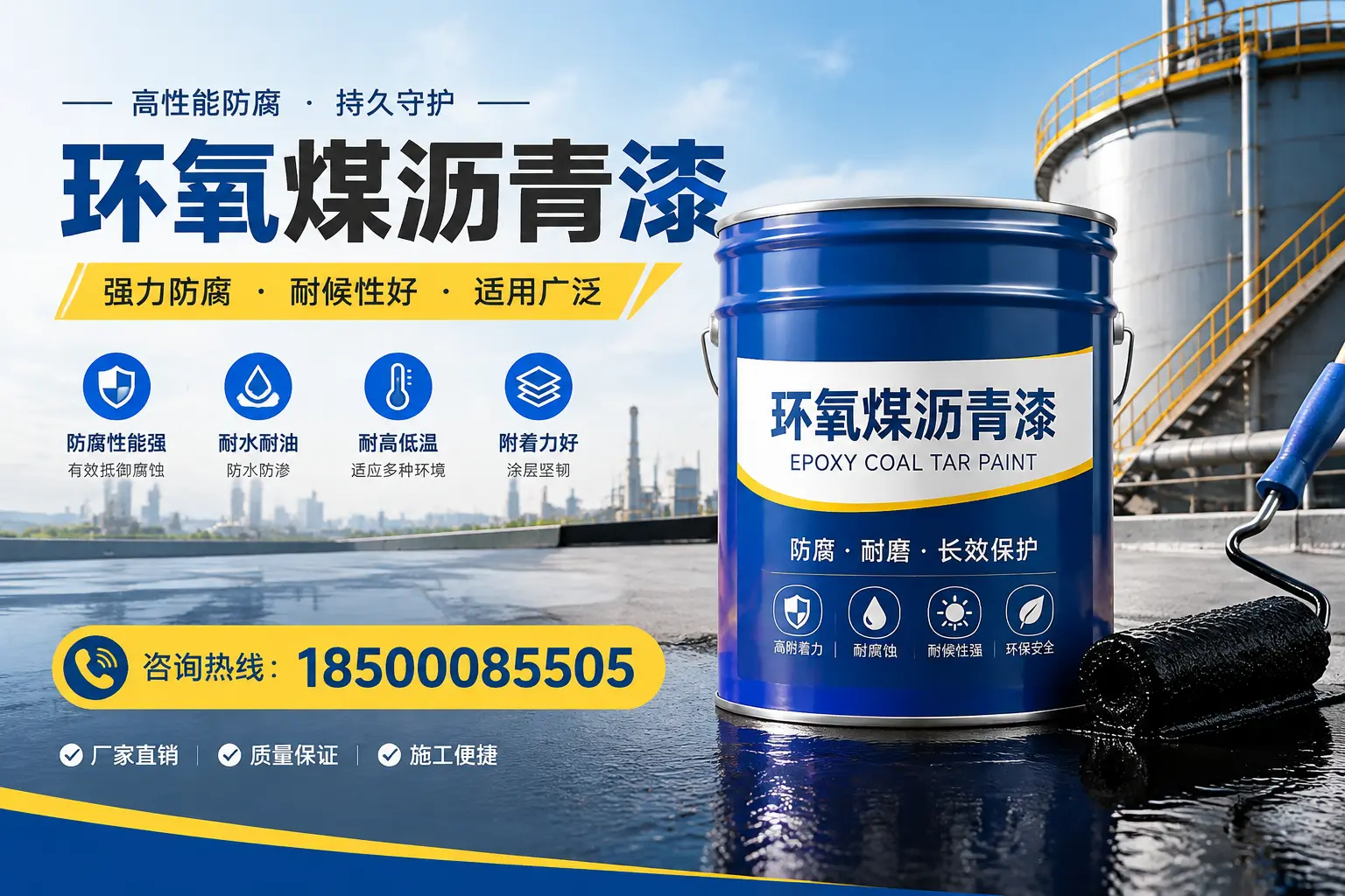 环氧煤沥青漆的储存与运输注意事项,张北企业须知